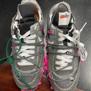 Worn once and rare Off White x Nike sneakers